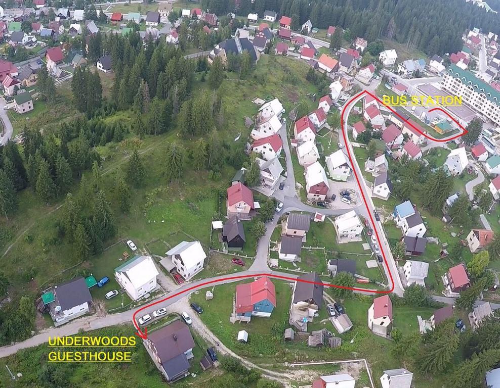 Underwoods Zabljak Guesthouse Kültér fotó